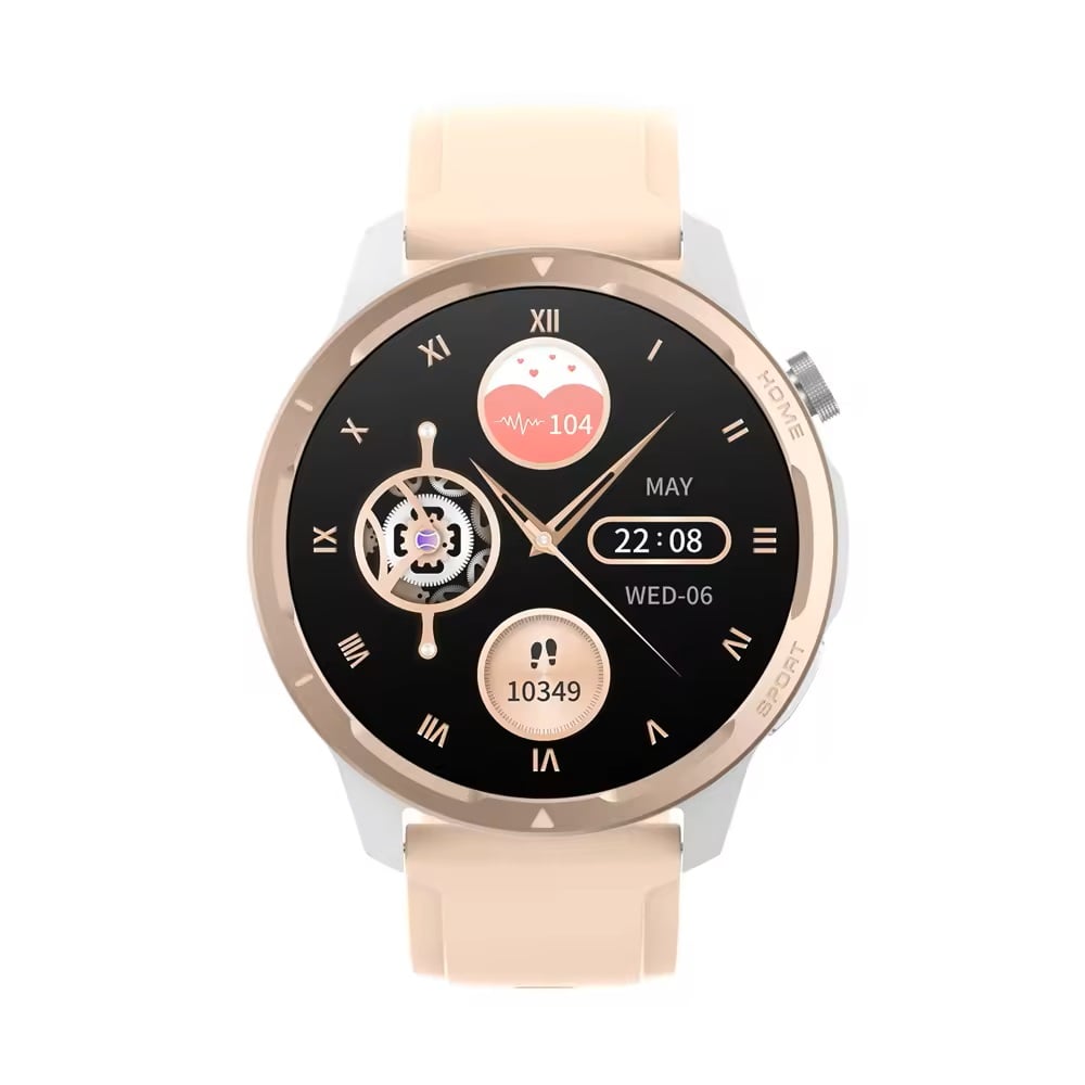 SMARTWATCH ELEGANTE 360X360 MONITOREO SALUD COMPATIBLE IOS ANDROID - 2