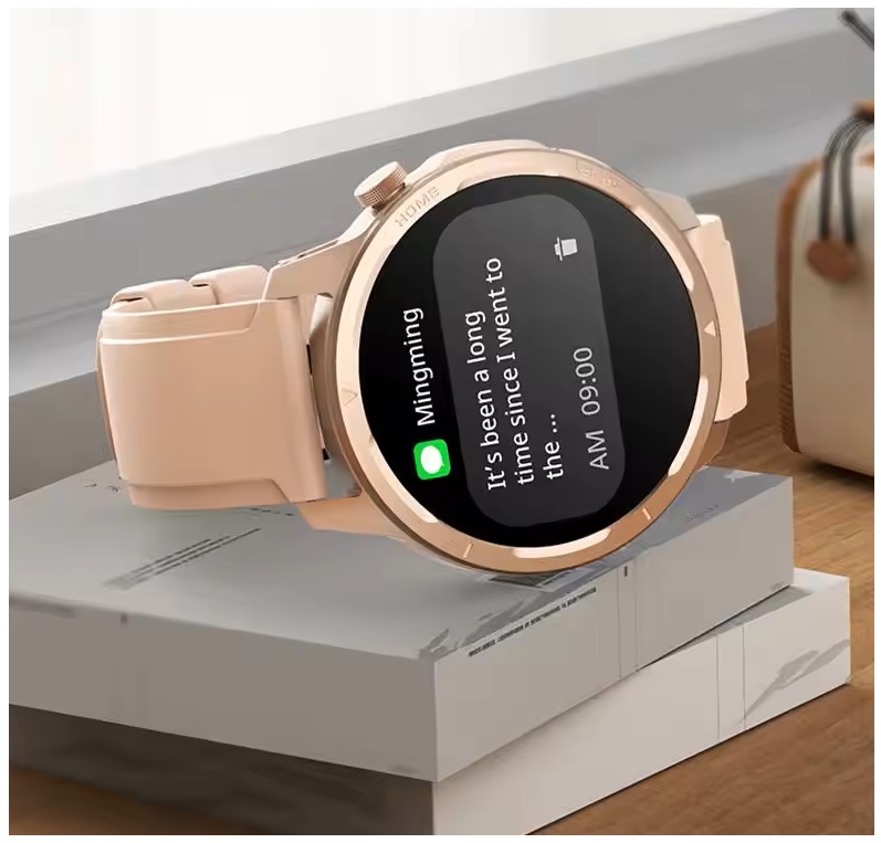 SMARTWATCH ELEGANTE 360X360 MONITOREO SALUD COMPATIBLE IOS ANDROID - 7
