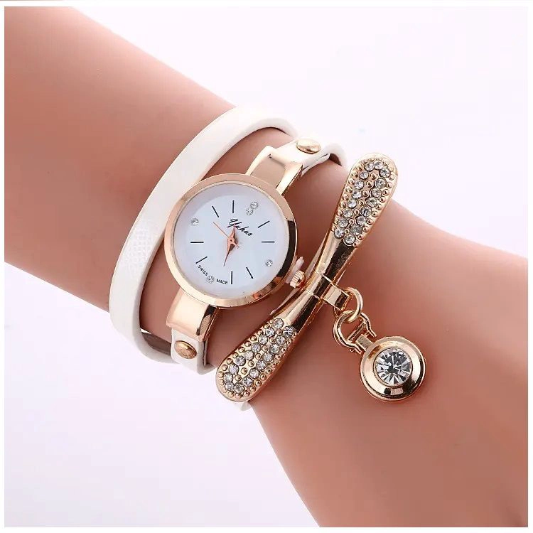 RELOJ DE LUJO PERSONALIZADO PARA MUJERES CON INCRUSTACIONES Y PULSERA - 1