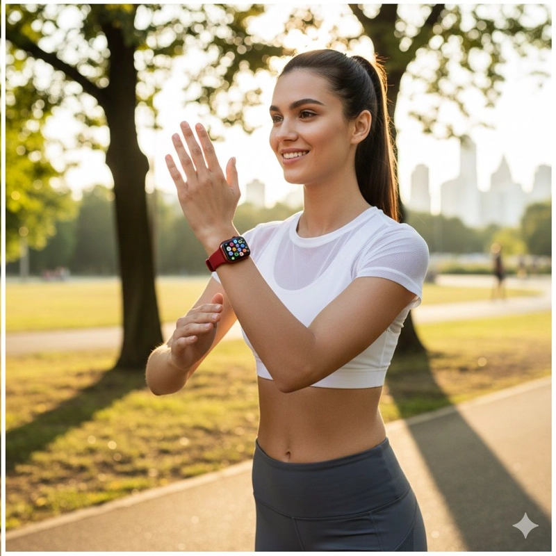 SMARTWATCH CON PANTALLA TACTIL DE 23” GESTION DE LLAMADAS MONITOR DE SALUD FUNCIONES DEPORTIVAS - 7