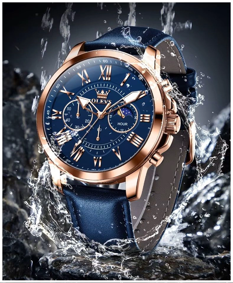 RELOJ DE HOMBRE ELEGANTE MOVIMIENTO CUARZO ALEACION METALICA - 7