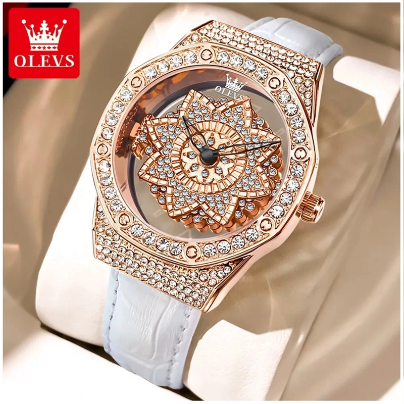 RELOJ DE MUJER DE LUJO CON DISEÑO SOFISTICADO Y GLAMOROSO - 4