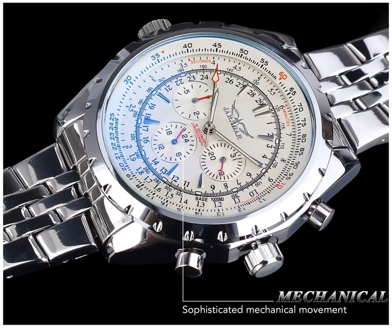 RELOJ DEPORTIVO PARA HOMBRE MOVIMIENTO MECANICO CALENDARIO COMPLETO - 8