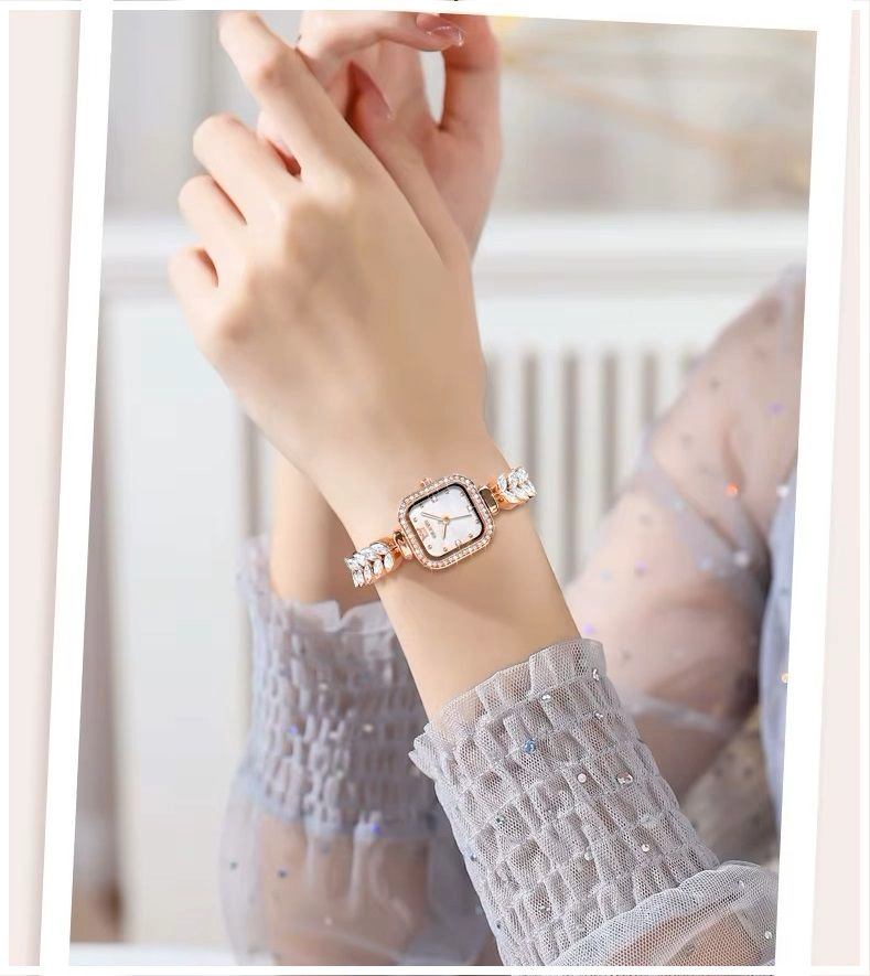 RELOJ DE MUJER ELEGANTE DISEÑO DELICADO INCRUSTACIONES DE ZIRCONIA - 4