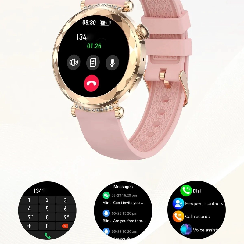 RELOJ INTELIGENTE SMARTWATCH ELEGANTE MONITOREO SALUD MODO DEPORTES - 3