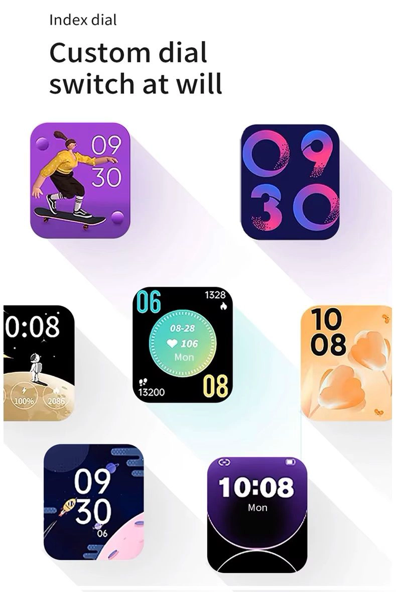 SMARTWATCH MUJER LLAMADAS BLUETOOTH MONITOREO BATERIA ALTA DURACION - 5