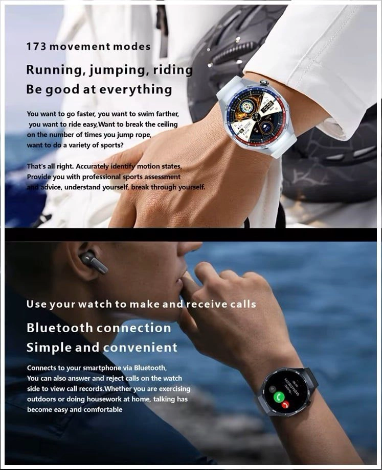 SMARTWATCH PANTALLA OLED 143 NFC MONITOREO DE SALUD - 4