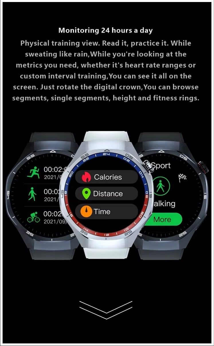 SMARTWATCH PANTALLA OLED 143 NFC MONITOREO DE SALUD - 6