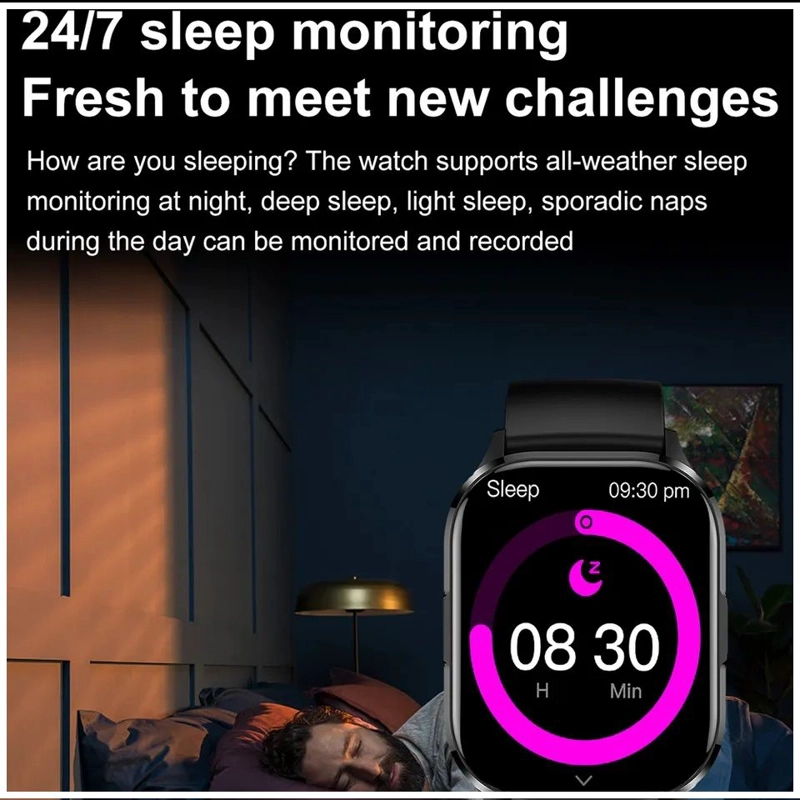 RELOJ INTELIGENTE PANTALLA AMOLED SEGUIMIENTO DE FRECUENCIA CARDIACA - 3