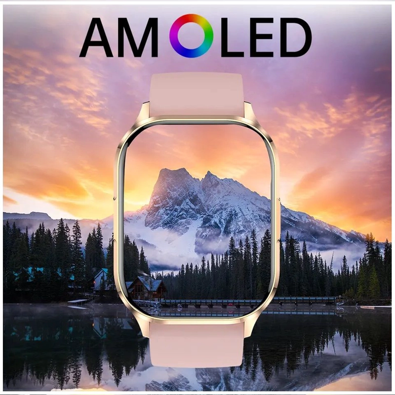 RELOJ INTELIGENTE PANTALLA AMOLED SEGUIMIENTO DE FRECUENCIA CARDIACA - 6