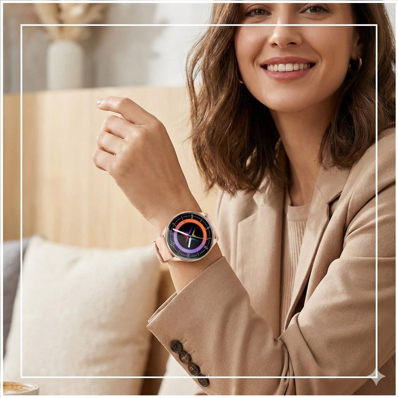 RELOJ INTELIGENTE SMARTWATCH BLUETOOTH NOTIFICACIONES COMPATIBLE IOS ANDROID SALUD DEPORTE IP68 - 5
