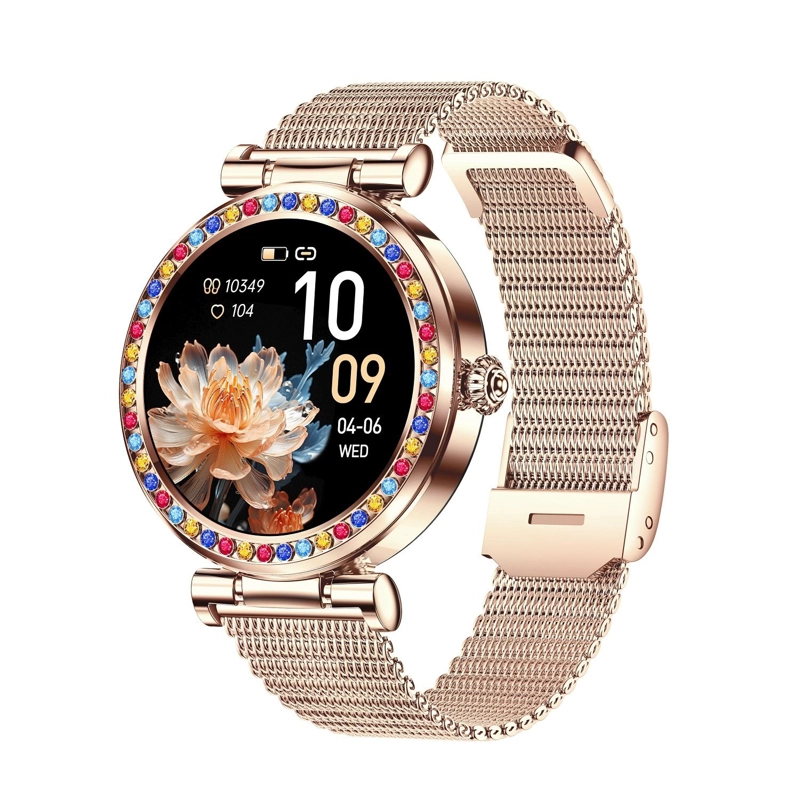 SMARTWATCH ELEGANTE FEMENINO PANTALLA ALTA DEFINICION CONTROL SALUD - 2