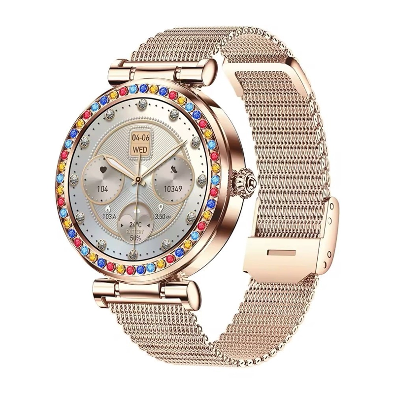 SMARTWATCH ELEGANTE FEMENINO PANTALLA ALTA DEFINICION CONTROL SALUD - 3