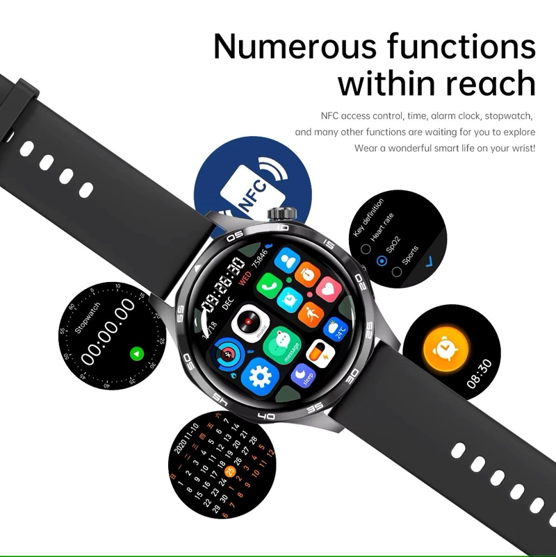 SMARTWATCH PANTALLA HD LLAMADAS BLUETOOTH MONITOREO DE SALUD IP67 - 7