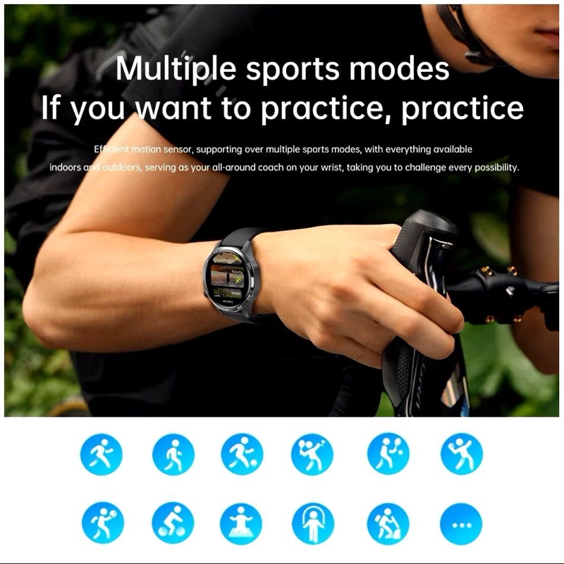 SMARTWATCH CON CORREA METALICA 300 MAH BLUETOOTH 5 CONTROL SALUD - 6