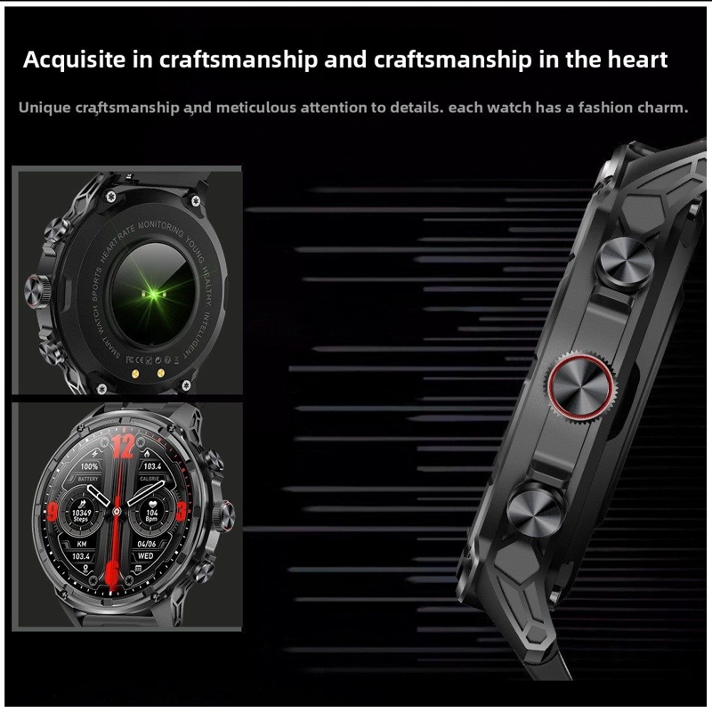 RELOJ INTELIGENTE AMOLED BATERIA 710MAH 360X360 BLUETOOTH 5 IP67 - 7