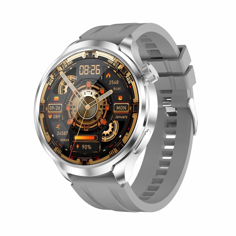SMARTWATCH CORREA DE SILICONA BLANCA CONECTIVIDAD SALUD IP67 NFC - 4