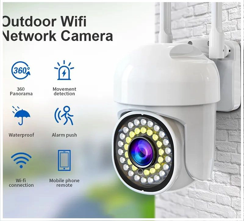 CAMARA DE SEGURIDAD IP WIFI 1080P PROTECCION INTELIGENTE BIDIRECCIONAL - 1