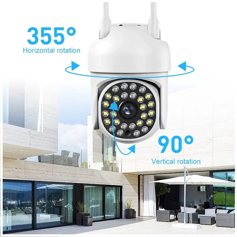 CAMARA DE SEGURIDAD IP WIFI 1080P PROTECCION INTELIGENTE BIDIRECCIONAL - 6
