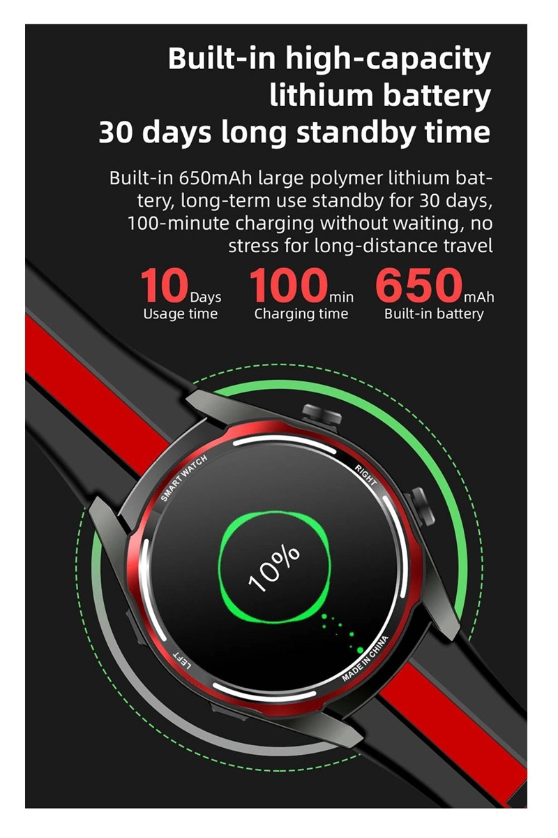 RELOJ INTELIGENTE SMARTWATCH BLUETOOTH NJH SPORT 1.6 PULGADAS - 5