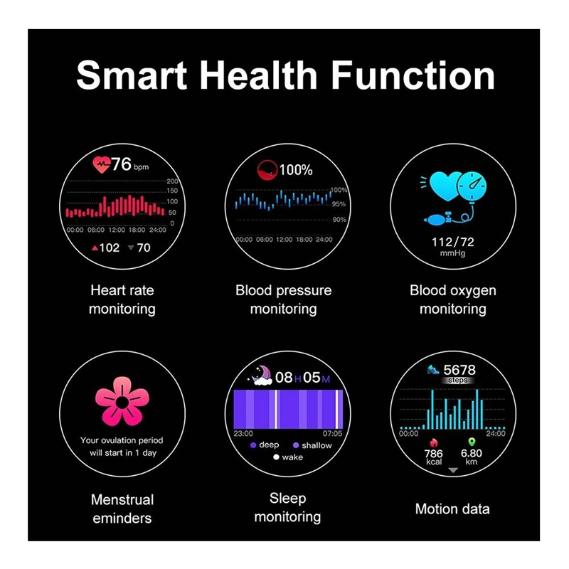 RELOJ INTELIGENTE SMARTWATCH BLUETOOTH NJH SPORT 1.6 PULGADAS - 6