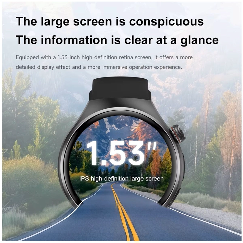 RELOJ INTELIGENTE LLAMADAS BLUETOOTH MONITOREO DE SALUD IP67 - 6