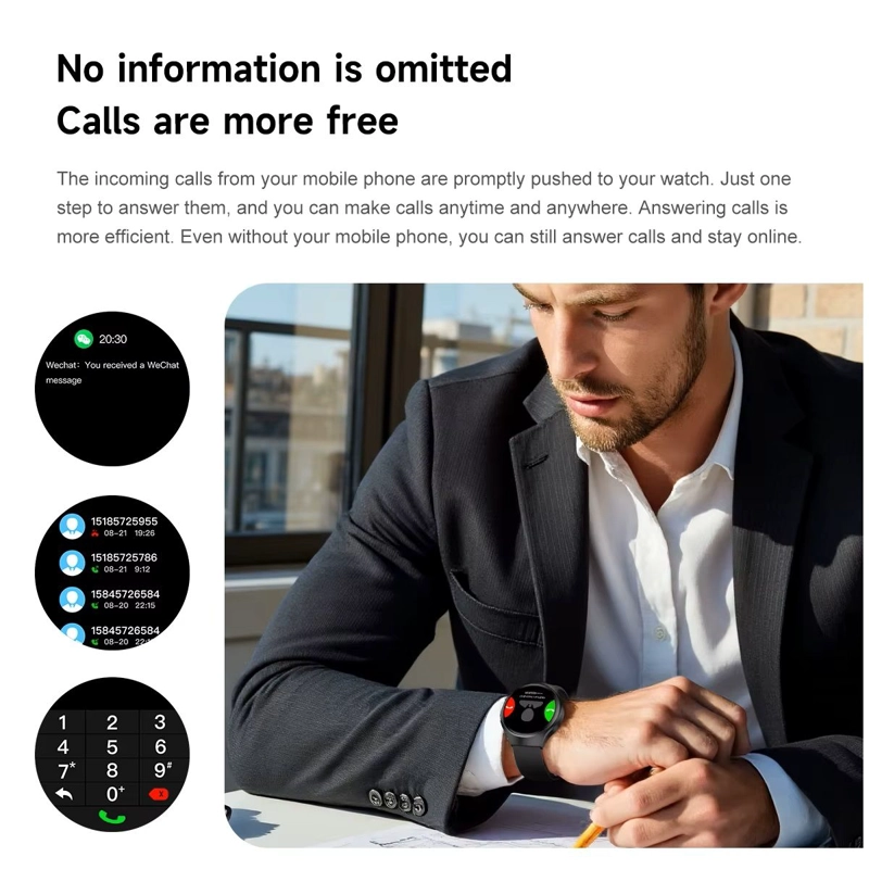 RELOJ INTELIGENTE LLAMADAS BLUETOOTH MONITOREO DE SALUD IP67 - 7