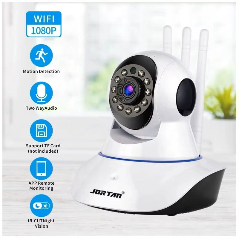 CAMARA DE SEGURIDAD WIFI COBERTURA PANORAMICA 360° FULL HD 1080P - 5