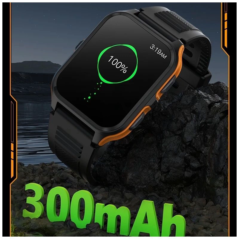 GENÉRICO SMARTWATCH OUTDOOR PANTALLA HD BLUETOOTH MONITOR DE SALUD MULTIDEPORTE