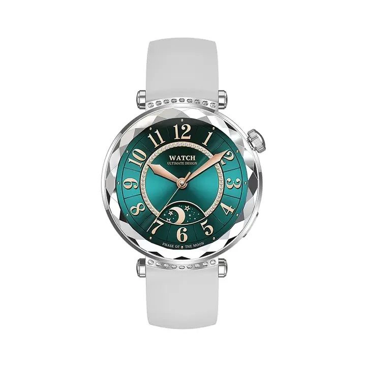 RELOJ INTELIGENTE SMARTWATCH ELEGANTE MONITOREO SALUD COMPATIBLE - 2