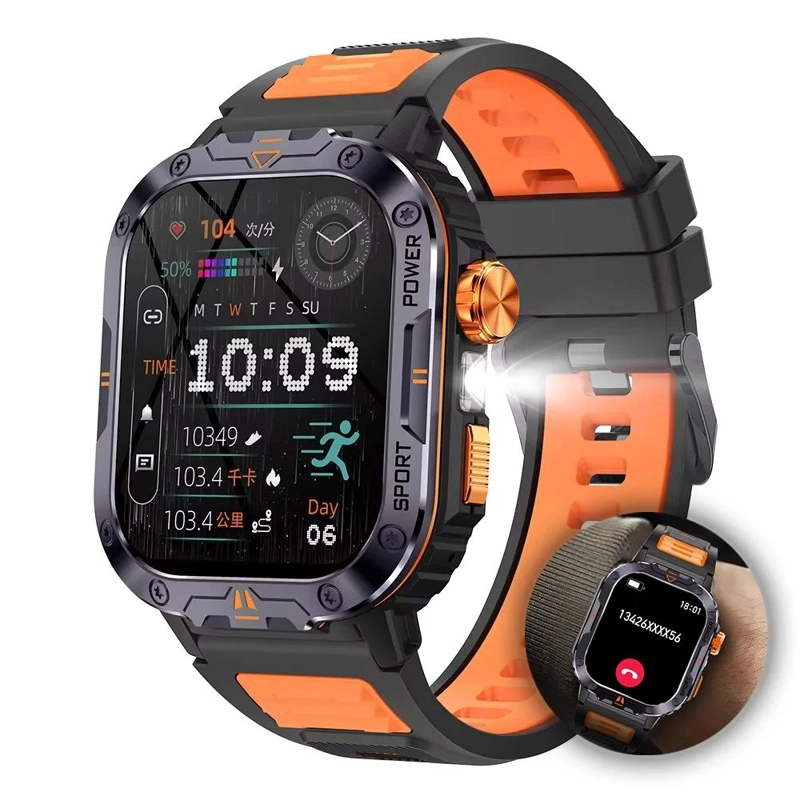 SMARTWATCH DEPORTIVO LLAMADAS BLUETOOTH MUSICA LINTERNA 320X385 - 3