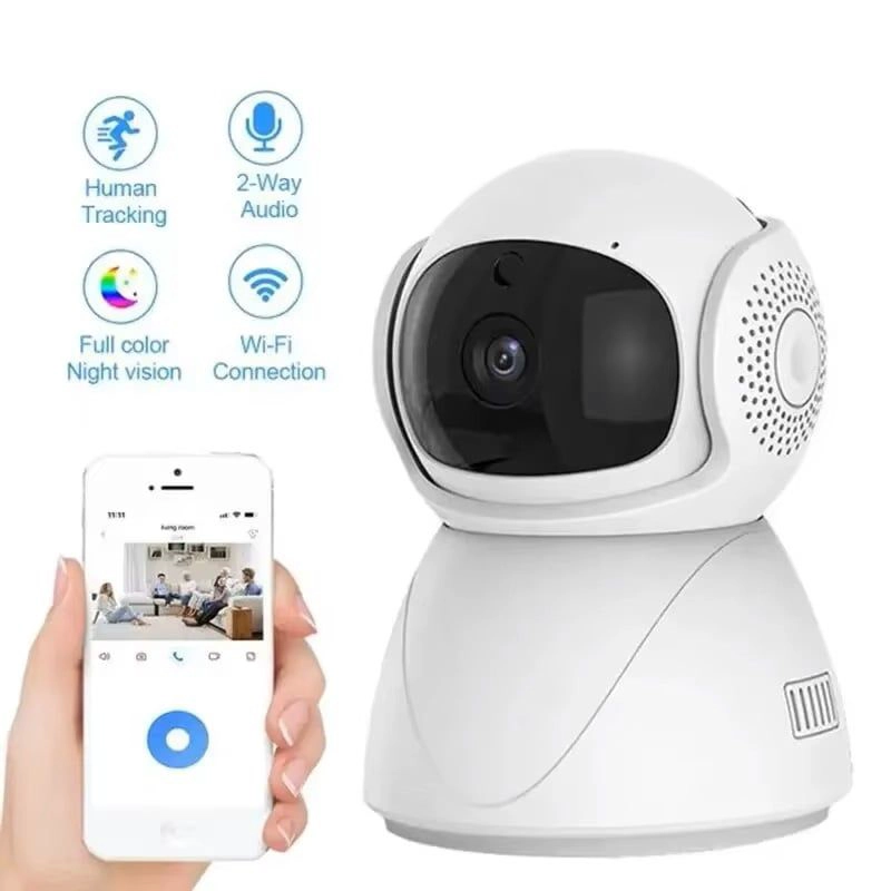 CAMARA DE SEGURIDAD IP WI-FI DUAL BAND 2.4 GHZ Y 5 GHZ VISION NOCTURNA - 4