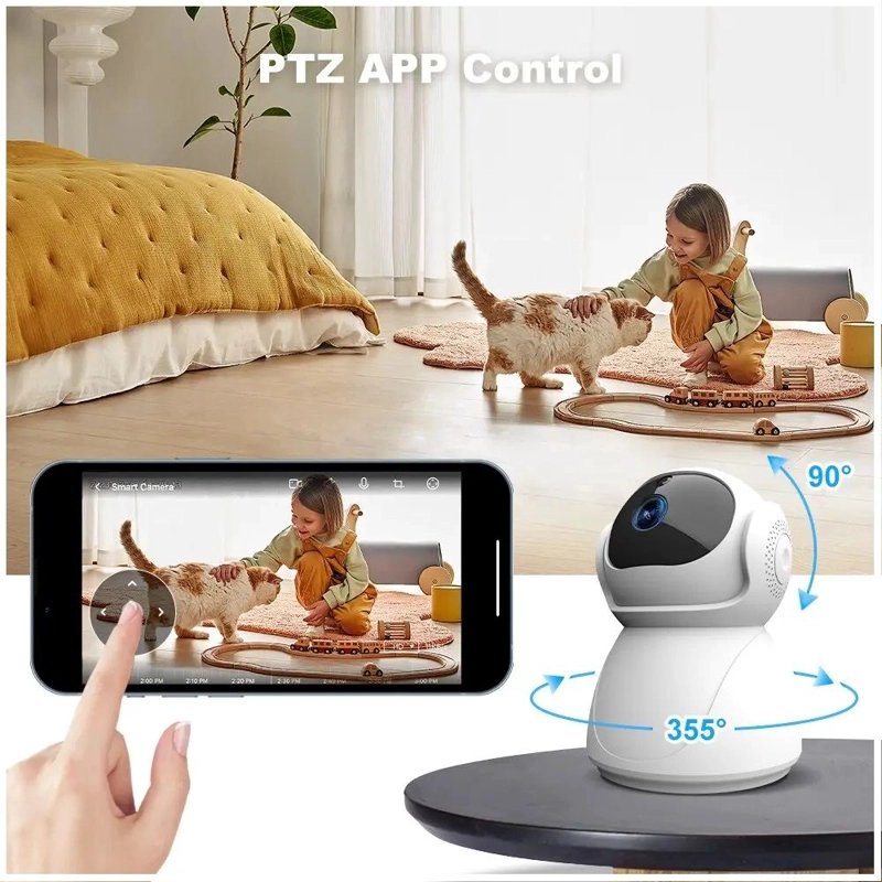 CAMARA DE SEGURIDAD IP WI-FI DUAL BAND 2.4 GHZ Y 5 GHZ VISION NOCTURNA - 6