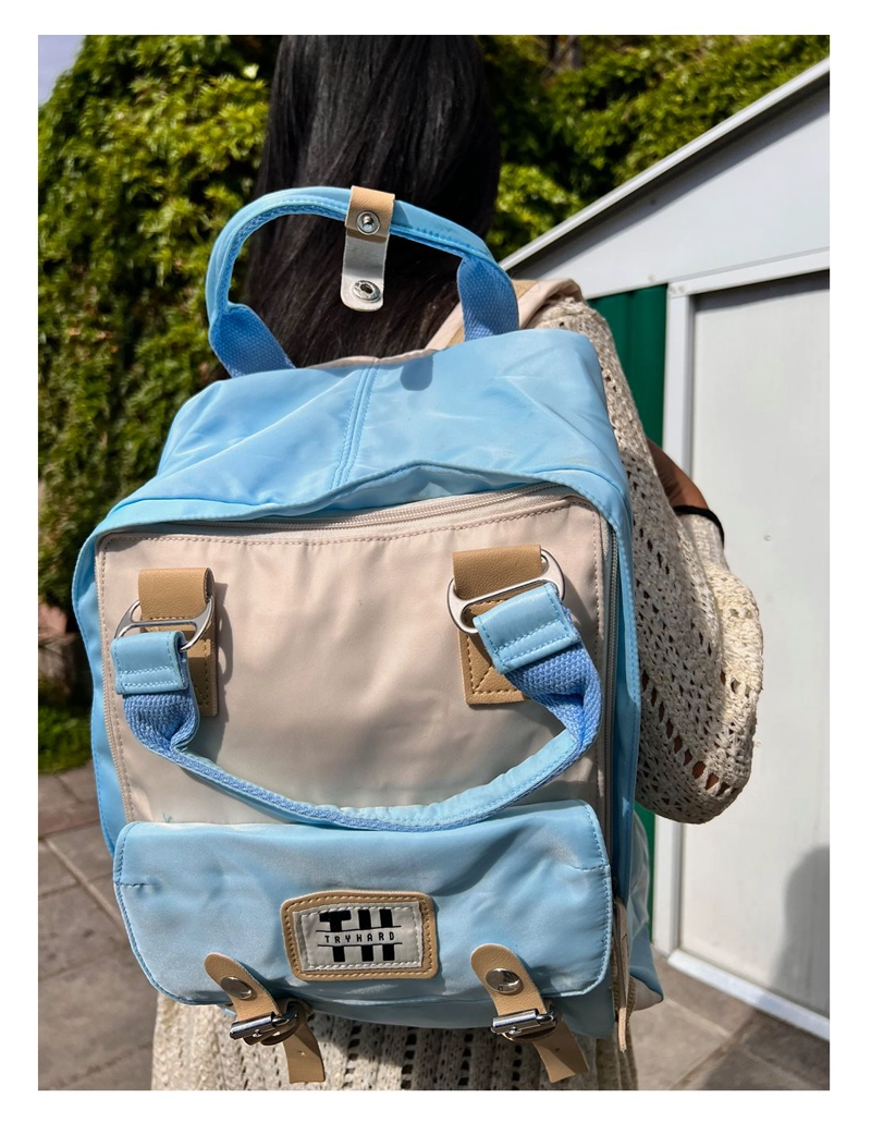 MOCHILA FEMENINA DISEÑO CLASICO A PRUEBA DE AGUA 37 LITROS - 5
