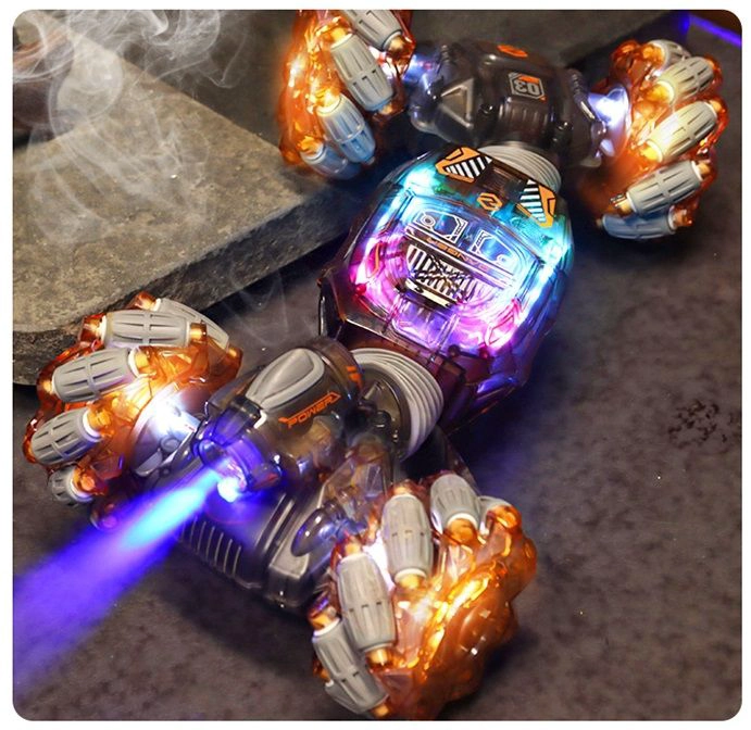 VEHICULO RC TODOTERRENO ESPECTACULO DE LUCES Y SONIDO - 7
