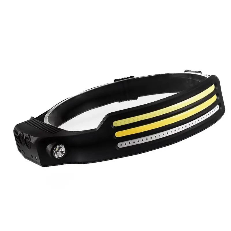 LINTERNA FRONTAL 8 MODOS RECARGABLE1200MAH SENSOR MOVIMIENTO SMART - 2