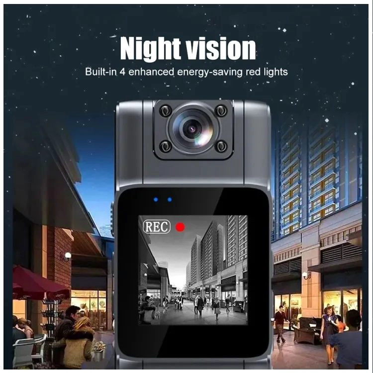 CAMARA DVR PORTATIL RECARGABLE VISION NOCTURNA Y GRAN ANGULAR DE 130° - 6