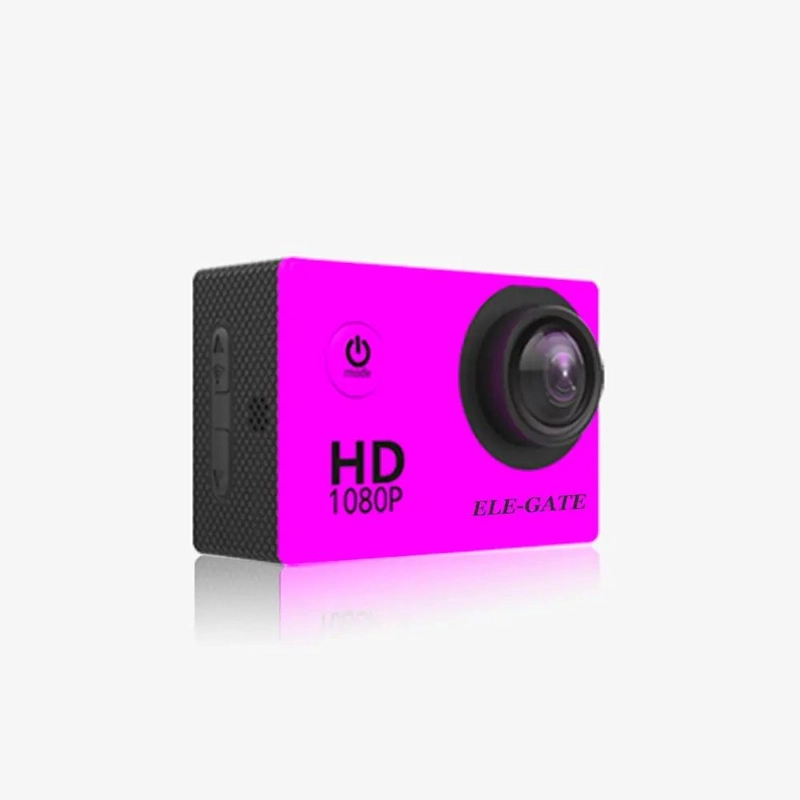 CAMARA DEPORTIVA HD 1080 PORTATIL IMPERMEABLE 30MT GRAN ANGULAR 140° - 2