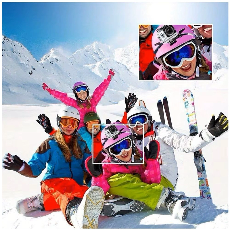CAMARA DEPORTIVA HD 1080 PORTATIL IMPERMEABLE 30MT GRAN ANGULAR 140° - 4