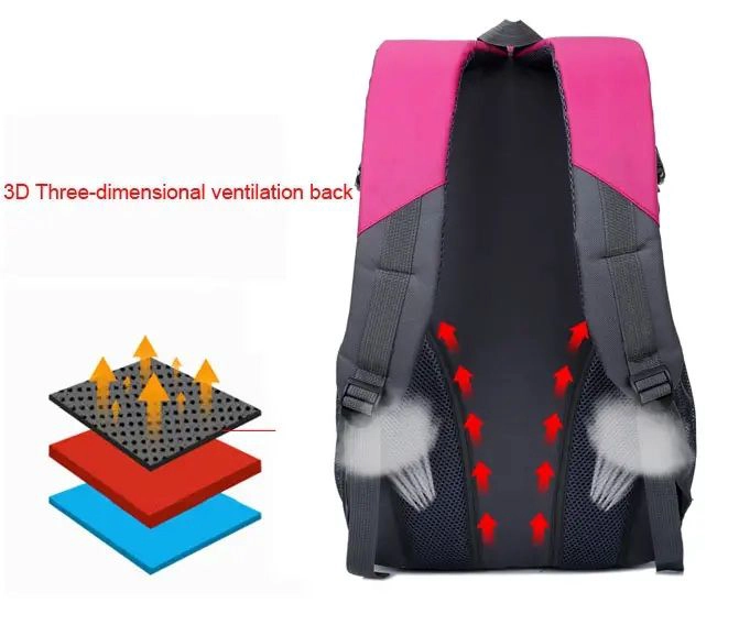 MOCHILA MULTIFUNCIONAL OUTDOOR IMPERMEABLE NOTEBOOK Y VIAJES - 4