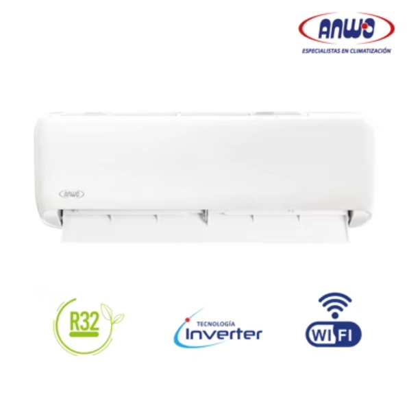 ANWO AIRE ACONDICIONADO DE 24000 BTU SPLIT ANWO INVERTER R32