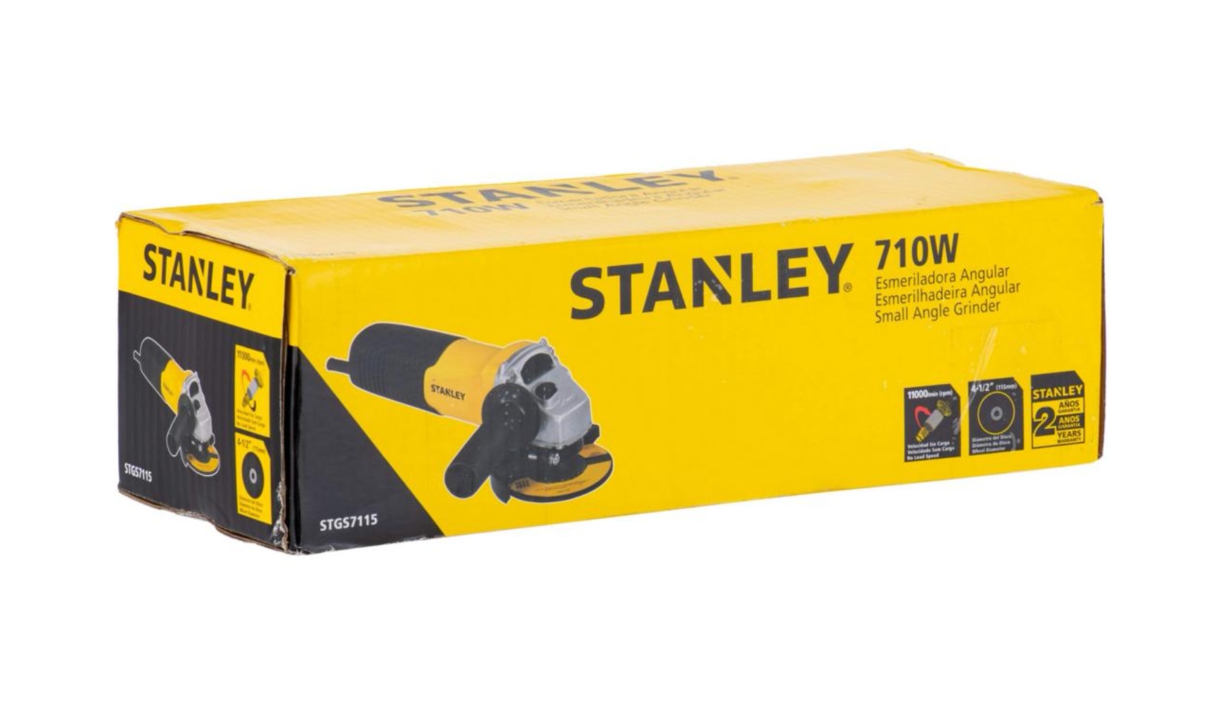 ESMERIL ANGULAR STANLEY ELÉCTRICO 4.5 750 W + 25 DISCOS - 4