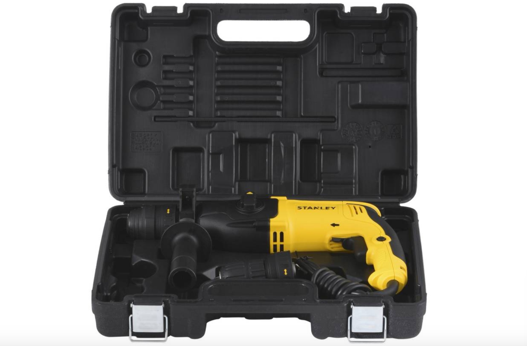 ROTOMARTILLO STANLEY SDS PLUS 800 W 3.4 J + MANDRIL + MALETA - 4