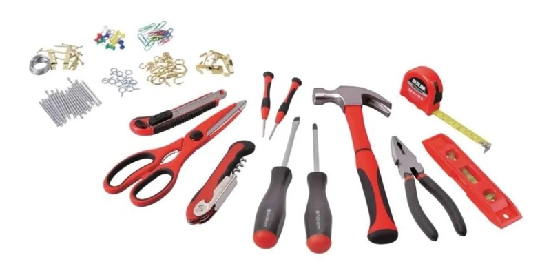 SET HERRAMIENTAS RED LINE MANUALES 11 PIEZAS REDLINE + 100 ACCESORIOS - 3