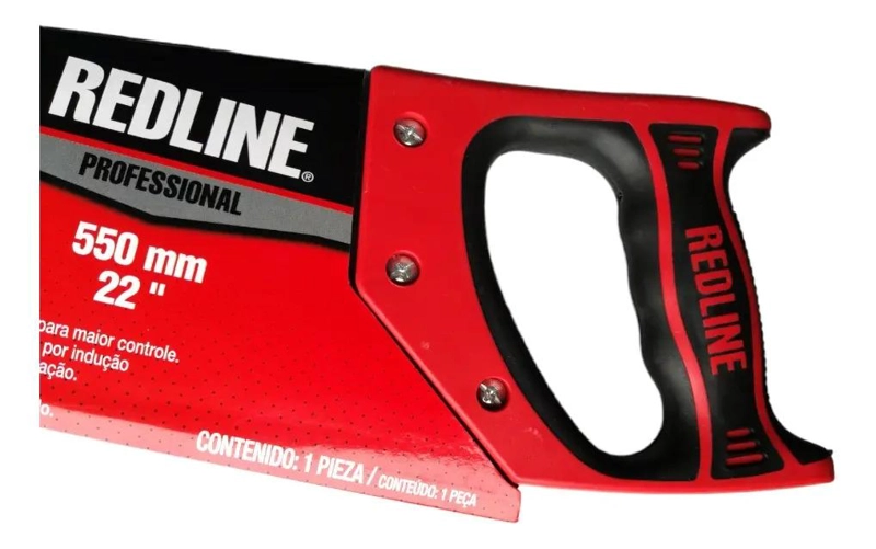 SERRUCHO RED LINE CARPINTERO REDLINE 22 PULGADAS 550 MM - 4