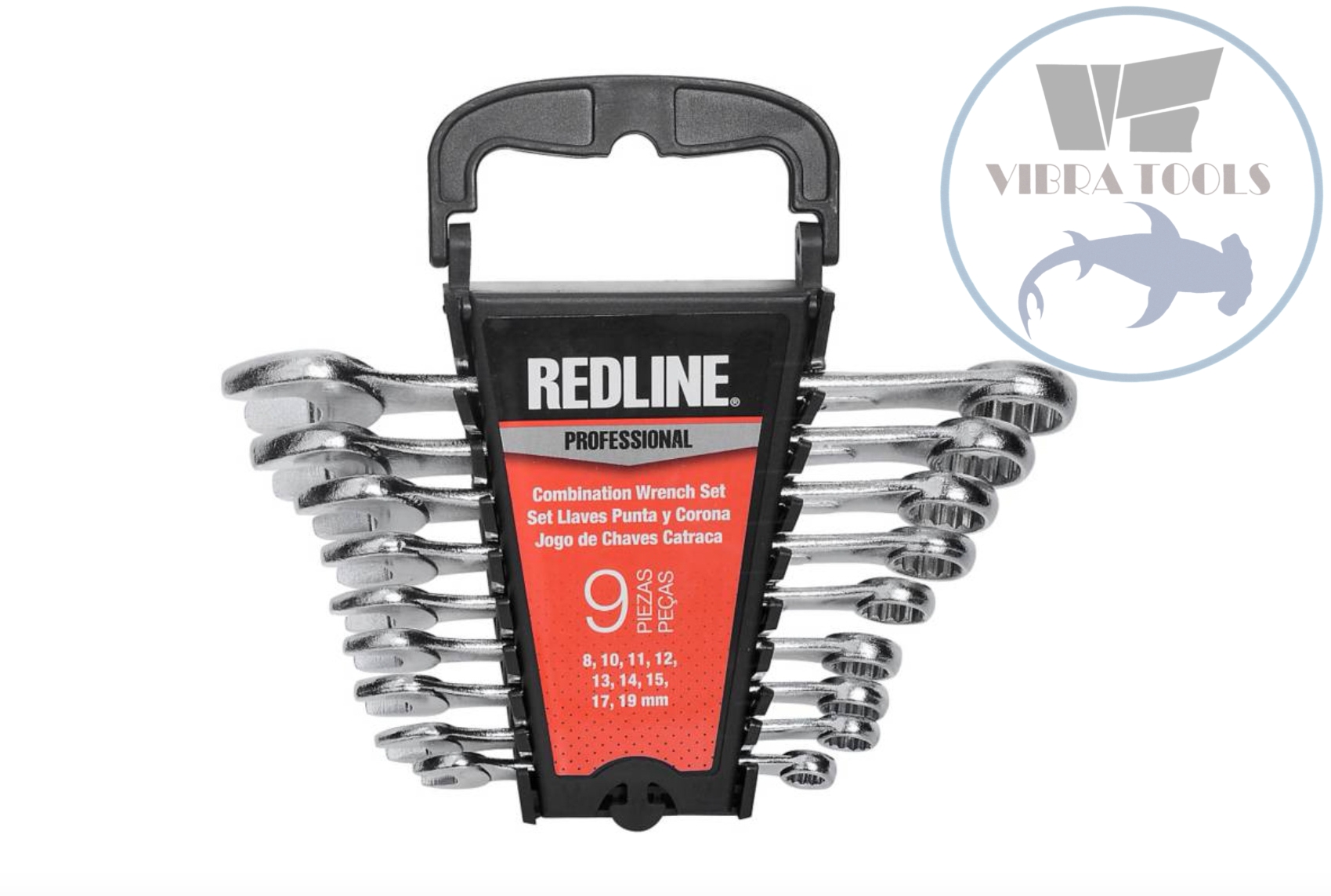 SET HERRAMIENTAS RED LINE LLAVES 9 PIEZAS PUNTA CORONA REDLINE - 1