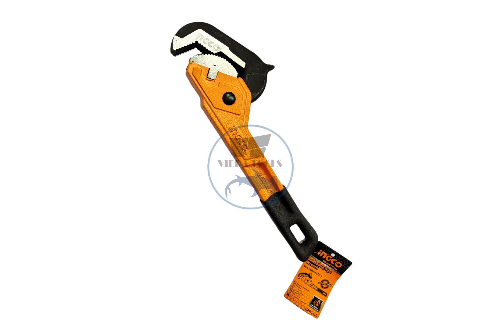 LLAVE INGCO TUBERIA AUTOAJUSTABLE 10 PULGADA INDUSTRIAL - 1