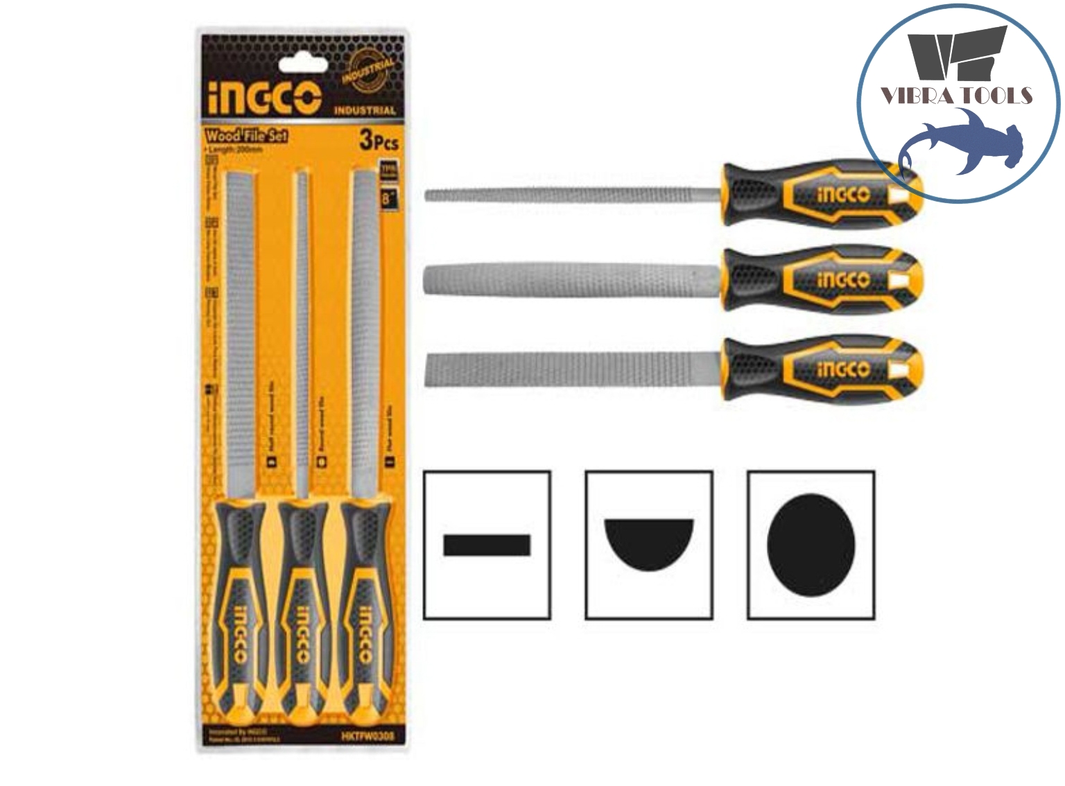 Ripley - SET HERRAMIENTAS INGCO LIMAS 3 PIEZAS ESCOFINAS 8 PULG MADERA