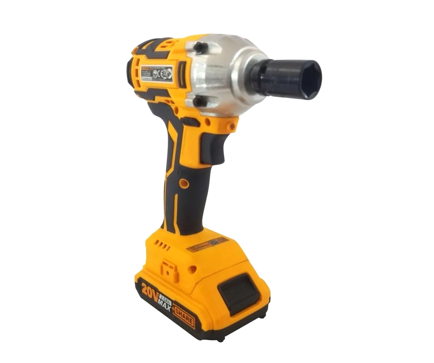 LLAVE PISTOLA DE IMPACTO INGCO 20V 1/2 PULG INDUSTRIAL + ACC - 3