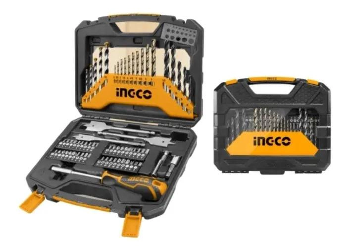 SET JUEGO DE BROCAS Y PUNTAS INGCO 67 PIEZAS + MALETA - 7
